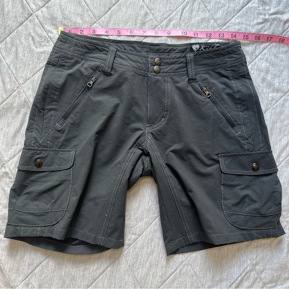 Kuhl Mountain Culture Cargo Shorts with Relaxed Fit and Outdoor Fabric Sz 4 - Picture 4 of 7